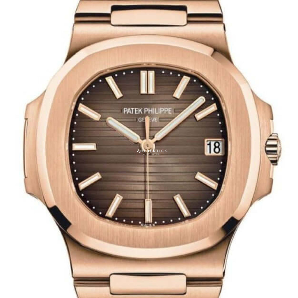 Patek Philippe Nautilus Rose Gold Brown Dial 5711 1R 001