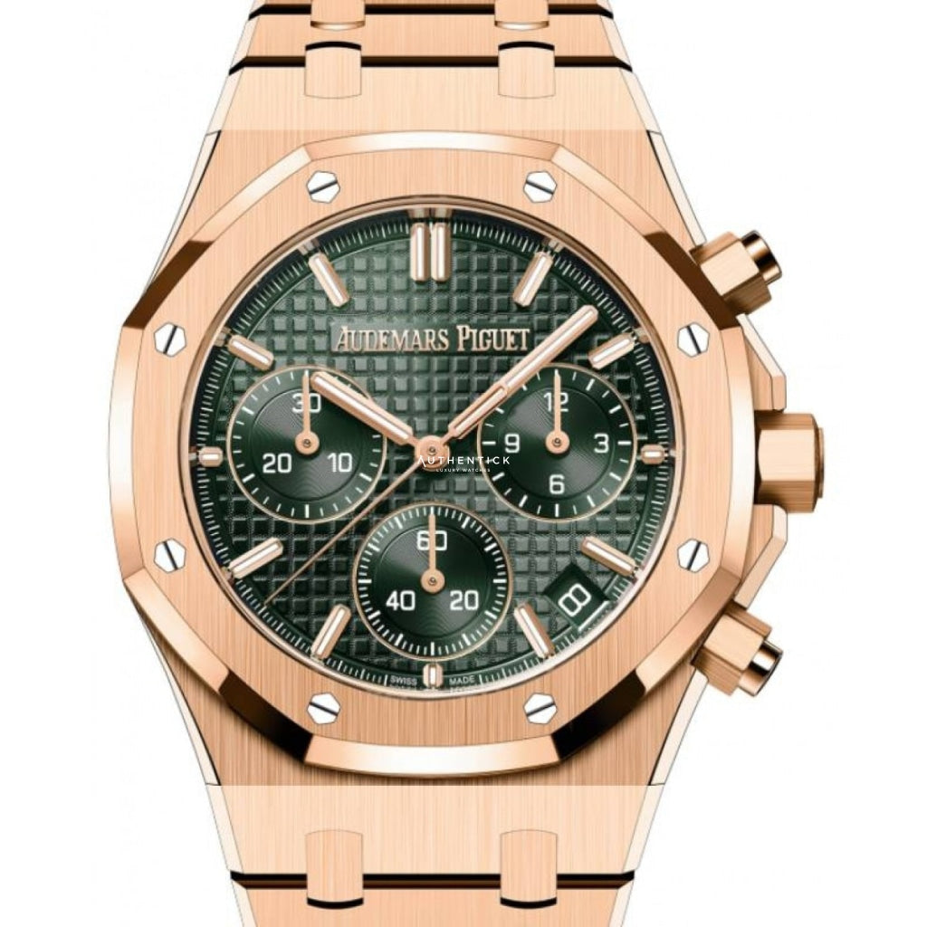 Audemars Piguet Royal Oak Chronograph Green Dial 50th Anniversary