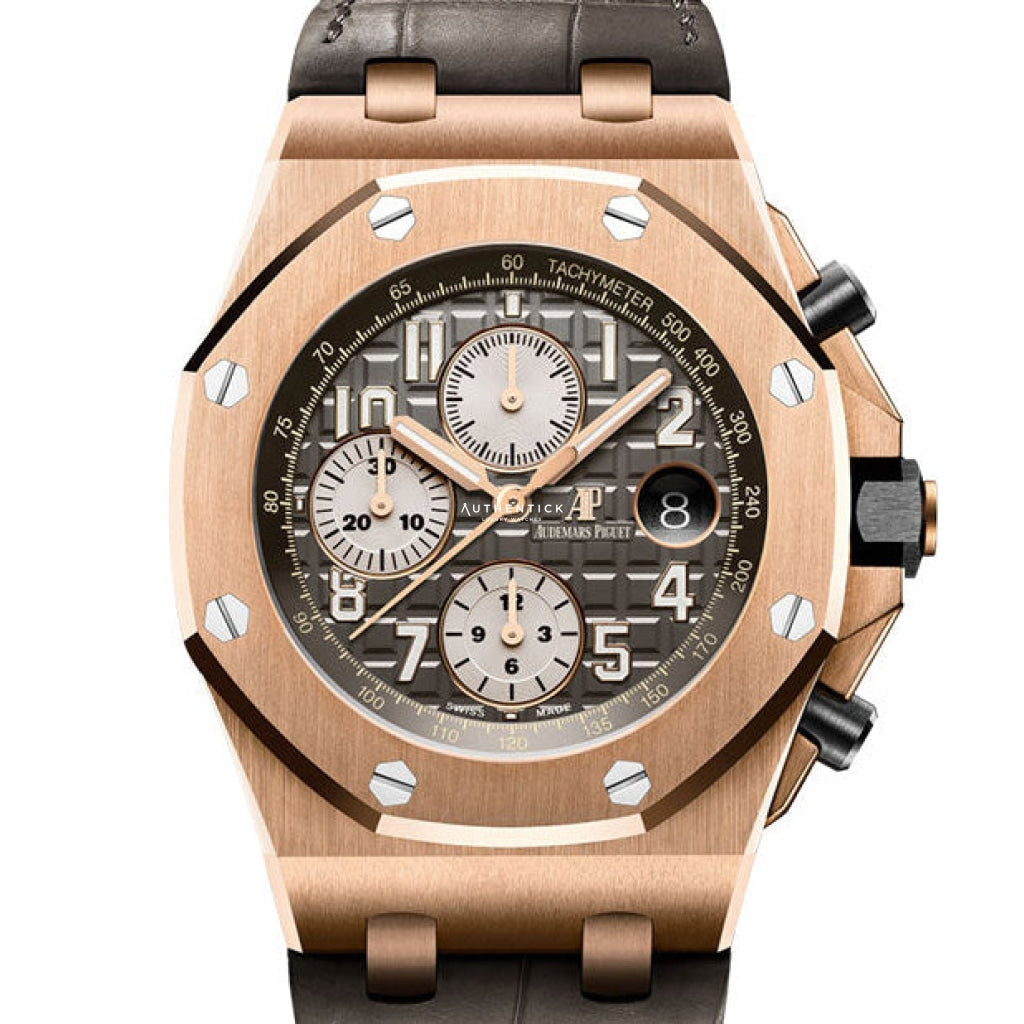 Audemars Piguet Royal Oak OffShore 42mm Brick Rose Gold Grey Dial