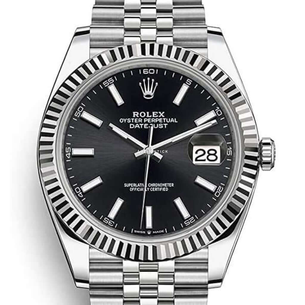 Rolex datejust 41 jubilee black Clearance