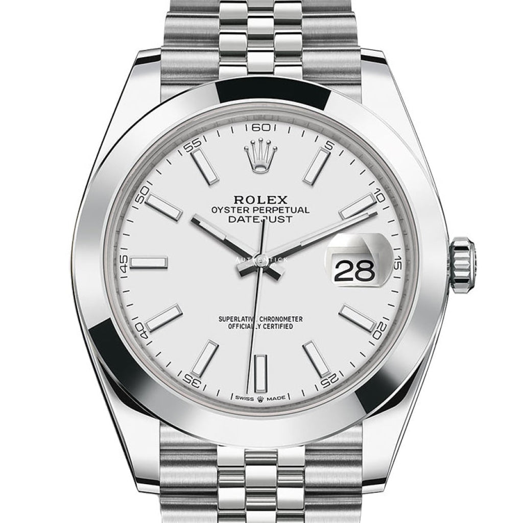 Rolex datejust flat bezel Clearance
