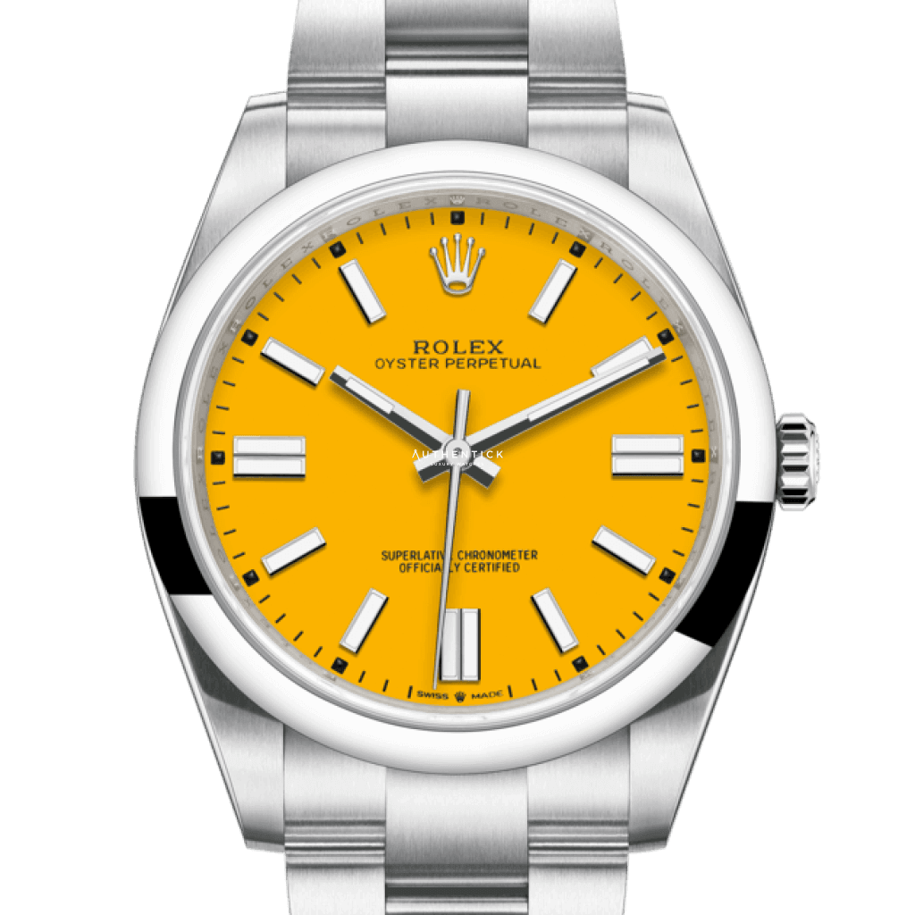 Rolex with yellow face Clearance
