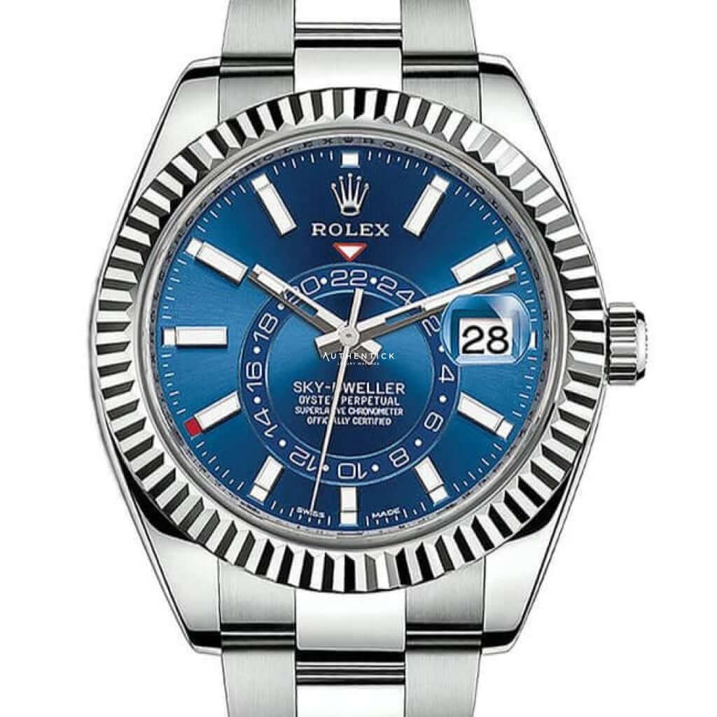 Rolex skydweller with blue dial Clearance