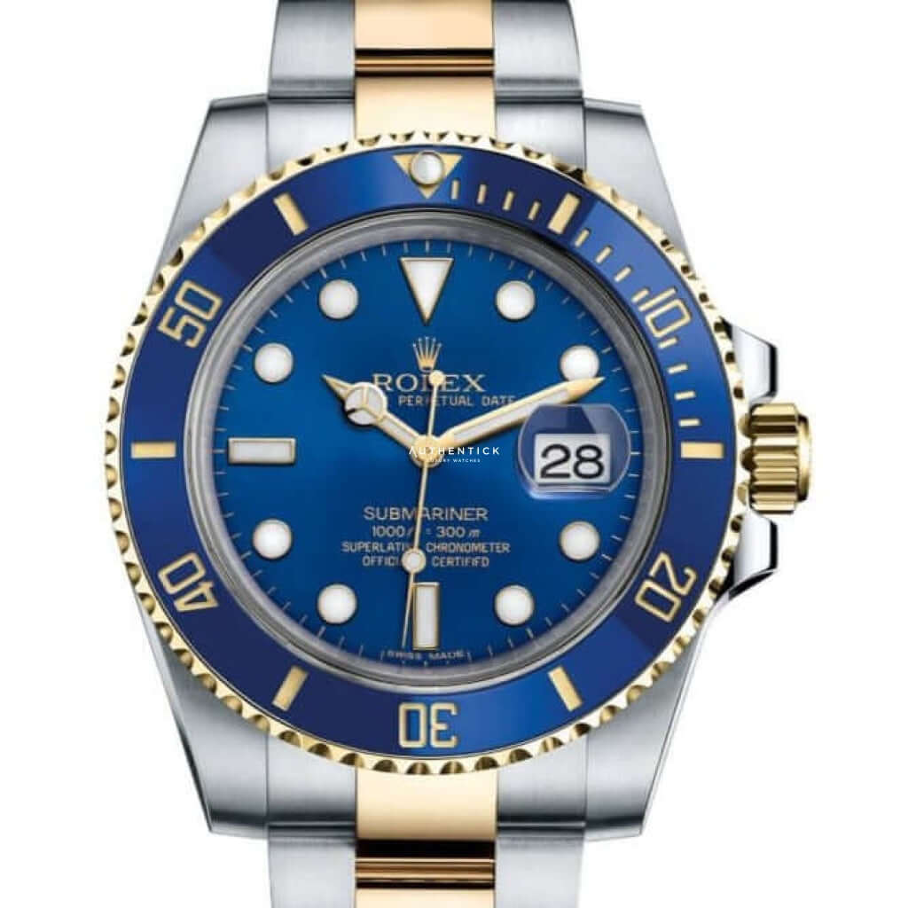 Rolex submariner blue gold 41mm Clearance