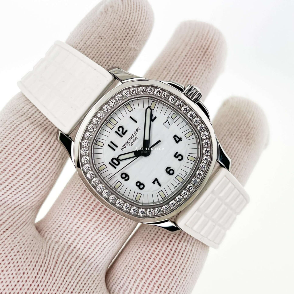 Patek Philippe Luce Aquanaut White Dial Stainless 5067A-011