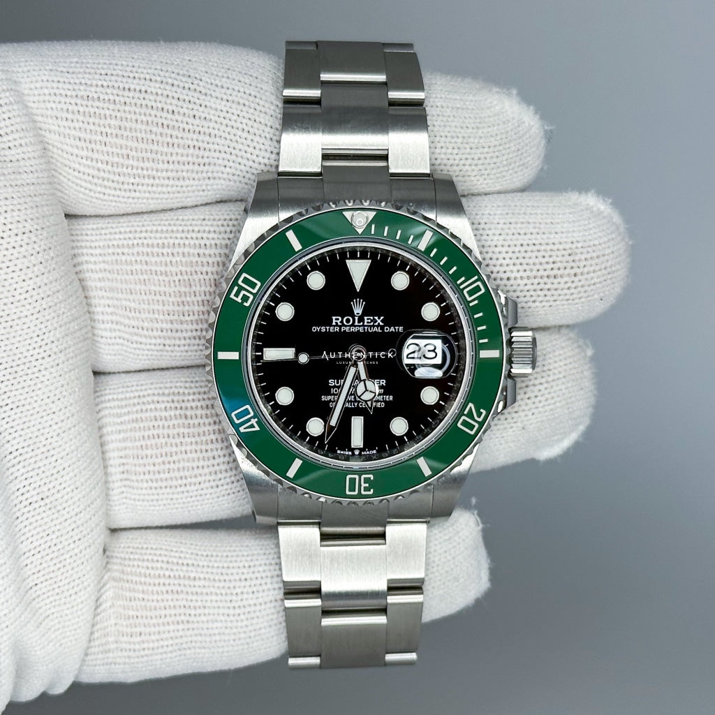 Rolex Submariner "Date" Stainless Starbucks Kermit 126610LV