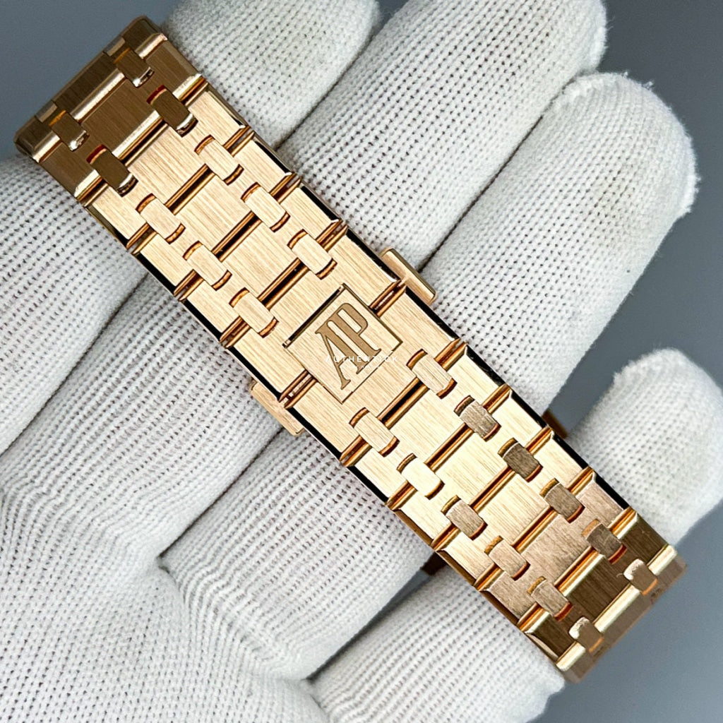 Audemars Piguet Introduces the Royal Oak Tourbillon Openworked “Sand Gold”  | SJX Watches