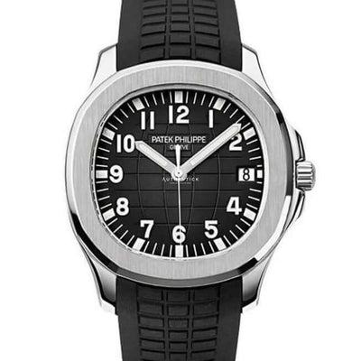 Patek Philippe Aquanaut Stainless Steel Black Dial 5167A-001