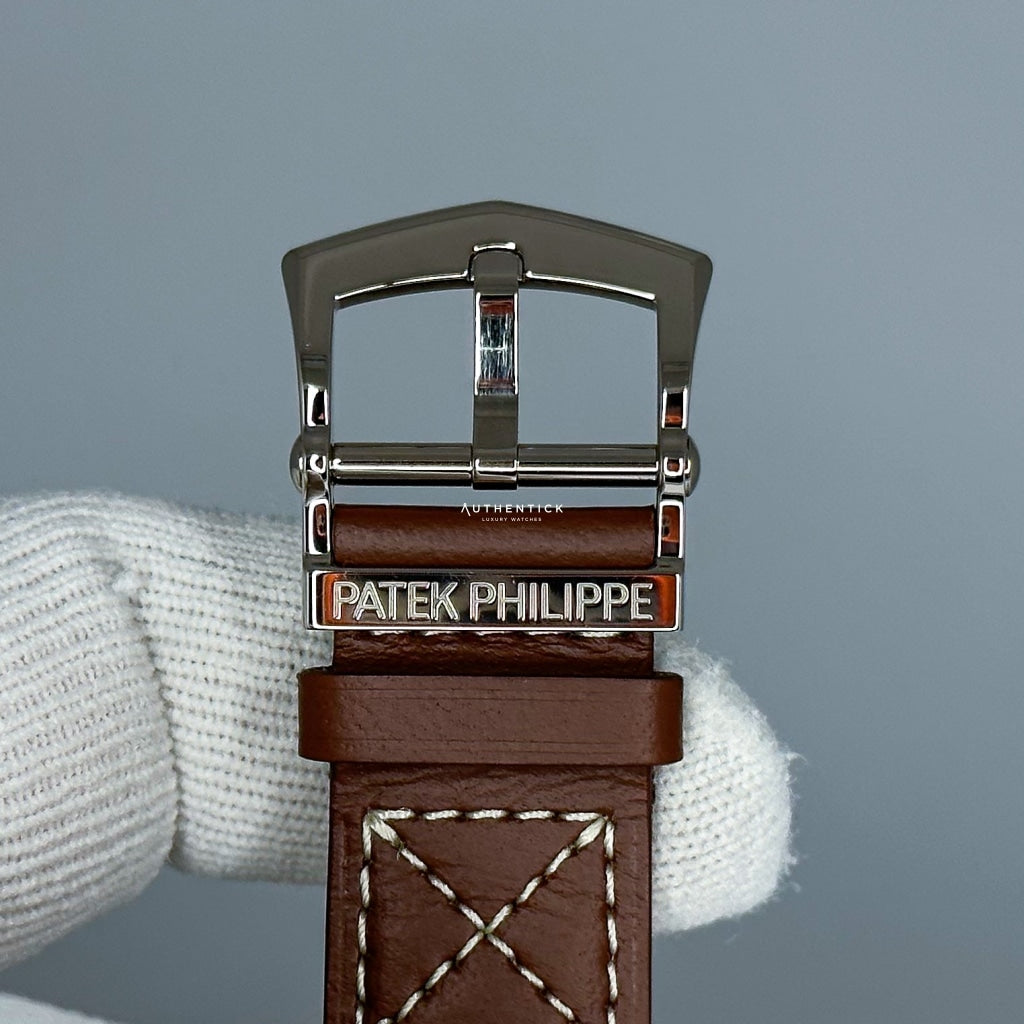 Patek Philippe Calatrava Pilot Travel Time Blue 5524G-001