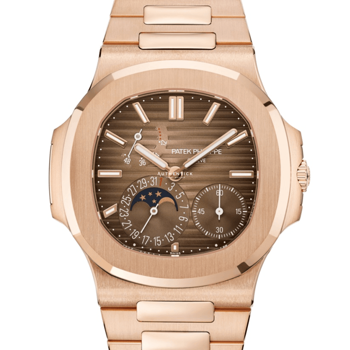 Patek Philippe Nautilus Moon Phase Chocolate Dial 5712/1R-001