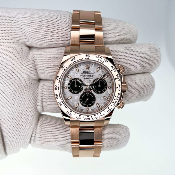 Rolex Daytona Rose Gold Meteorite Dial - Buy Now