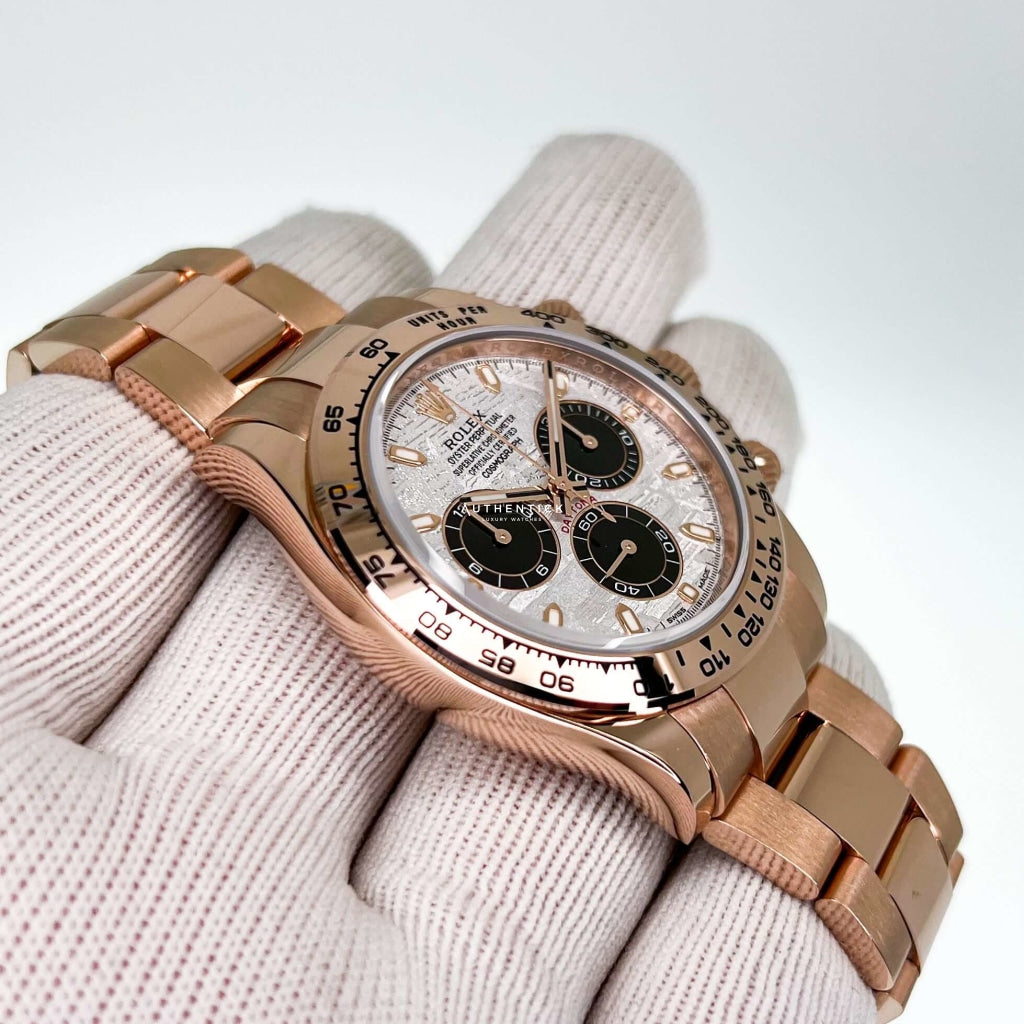 Rolex Cosmograph Daytona Rose Gold Meteorite Dial