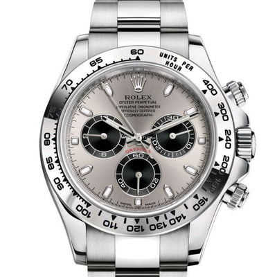Rolex Cosmograph Daytona White Gold Ghost Grey Dial 116509