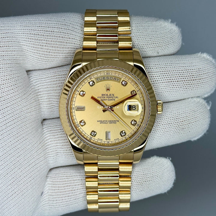 Rolex Day Date 218238 Price Rolex Day Date II 218238 18k Yellow