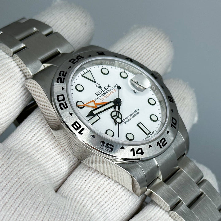 Rolex Explorer II 42mm Stainless Steel Polar Dial 216570