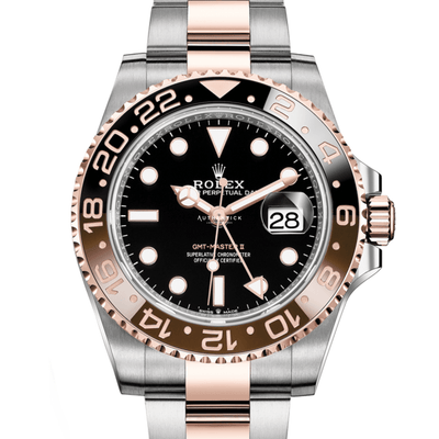 Rolex Gmt-Master Ii Stainless Steel & Everose Gold Rootbeer 126711Chnr