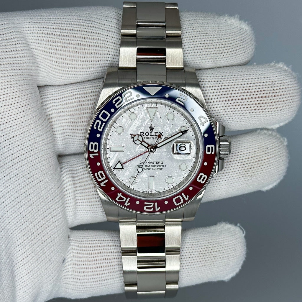 Gmt Master Pepsi White Gold Rolex GMT-Master II 18 Ct White Gold