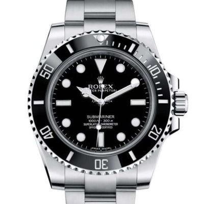 Rolex Submariner 41Mm Stainless Steel Black Dial 124060