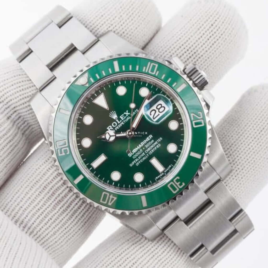 Rolex Submariner Date Green Men's Watch - 116610LV