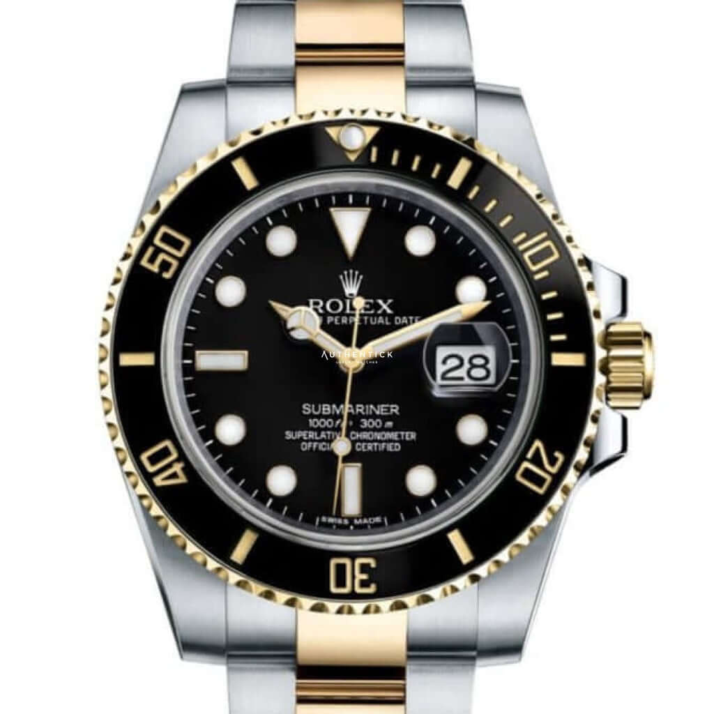 Rolex Submariner Date 40Mm Stainless & Yellow Gold Black Dial 116613Ln